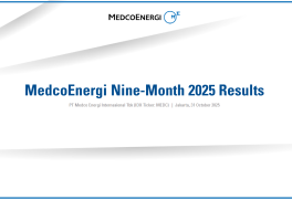 MedcoEnergi Investor 9M25 Presentation